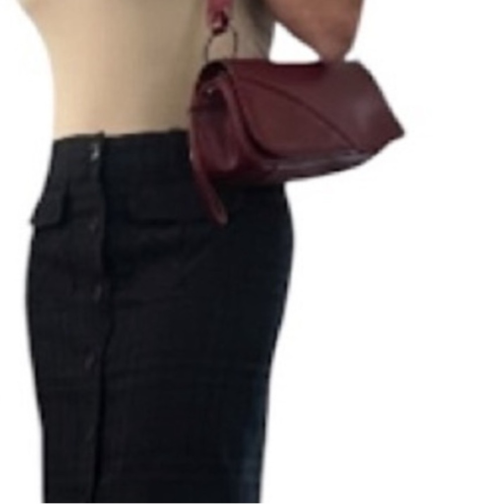 Rare VTG Gucci Limited Leather Baguette Long Style Bag - Picture 6 of 17